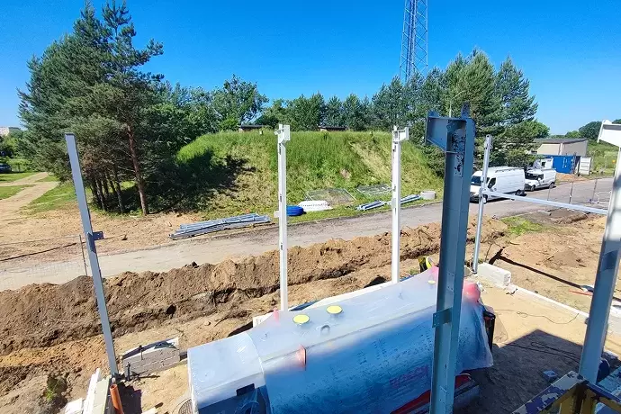 Budowa kotłowni gazowej i układu kogeneracji (Lidzbark Warmiński)