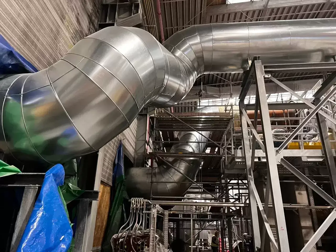 Steam boiler expansion (Poznań)