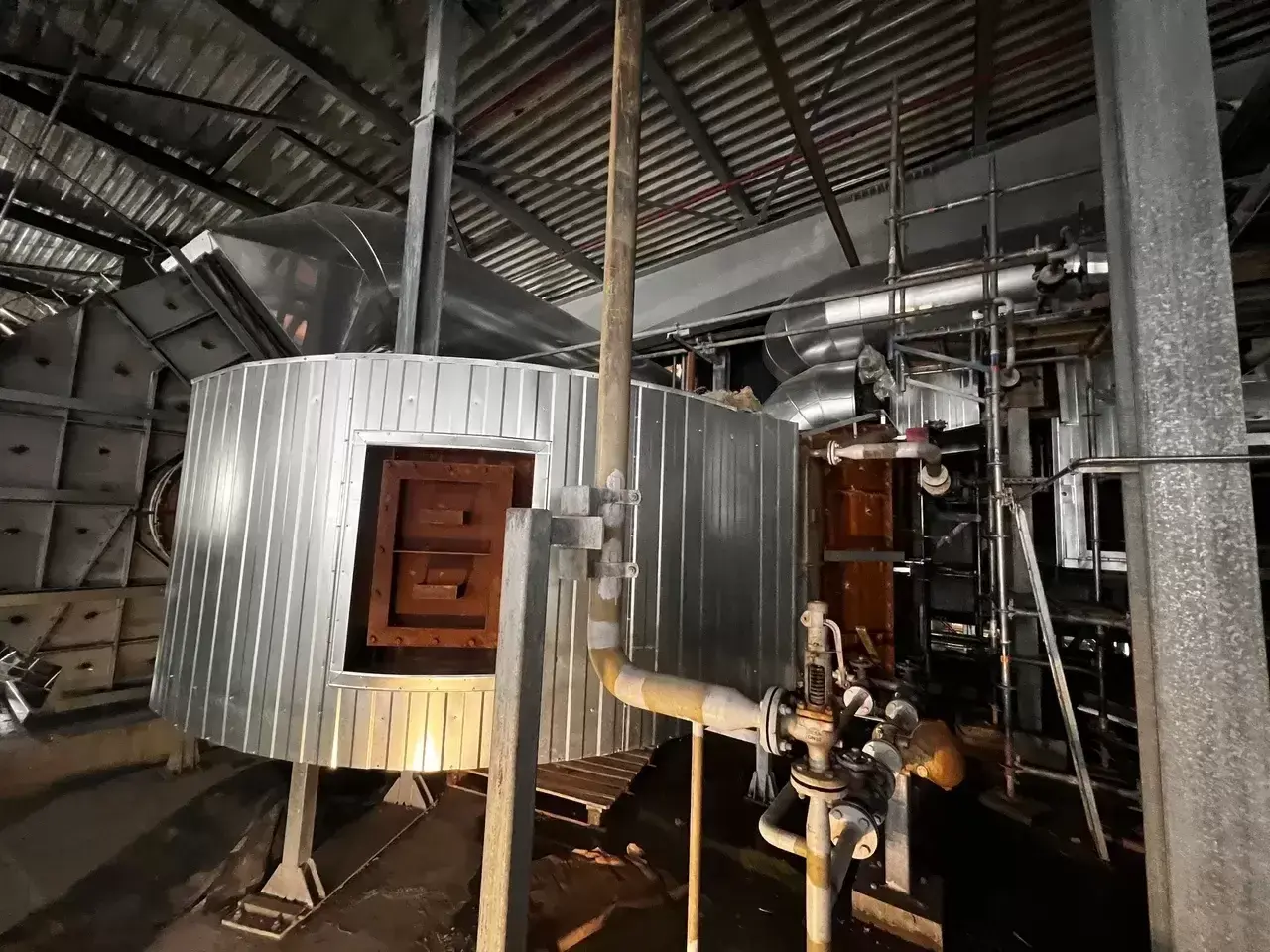 Steam boiler expansion (Poznań)